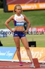 Shona Richards before the start of the womens 400 metres hurdles at the Sainsbury's Birmingham Grand Prix. Photos: David T. Hewitson/Sports for All Pics